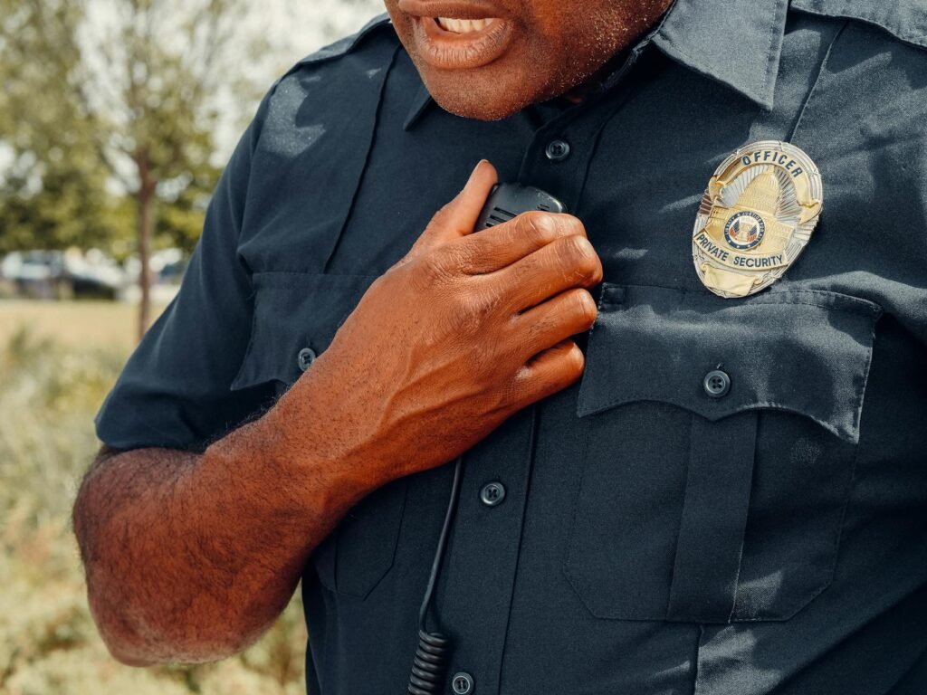 Off-duty police officer strengthening security program Houston